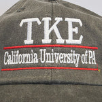 Fraternity Pigment-Dyed Hat, Bar Design - EMB