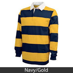 Greek Rugby Shirt, 2-Color Greek Letters - Charles River 9278 - EMB