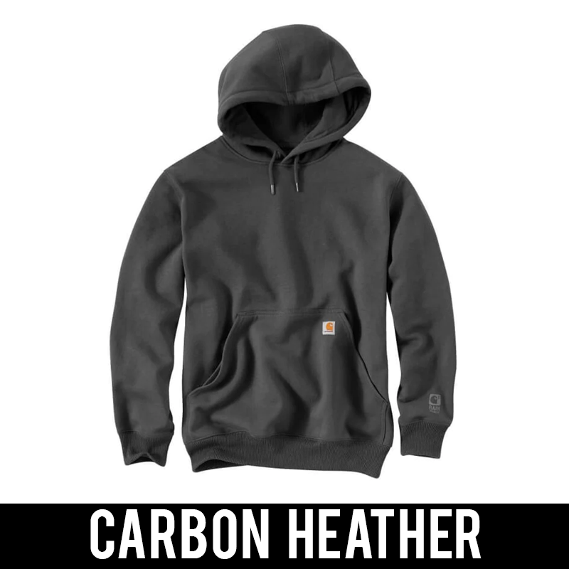 Carhartt® Greek Heavyweight Hooded Sweatshirt - CT100615 - TWILL