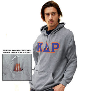 Greek Tailgate Hooded Sweatshirt - JA8815 - TWILL