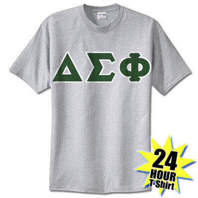 Delta Sigma Phi Fraternity 24-Hour Tee Greek Clothing and Apparel