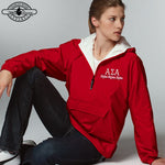 Alpha Sigma Alpha Pullover Jacket, Bar Design - Charles River 9905 - EMB