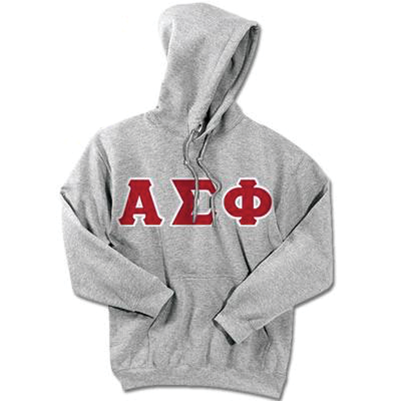Alpha Sigma Phi Fraternity Standards Hoodie Greek Merchandise