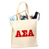 Alpha Sigma Alpha Budget Tote, Printed Letters - 825 - CAD