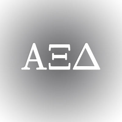 Alpha Xi Delta Car Window Sticker - compucal - CAD