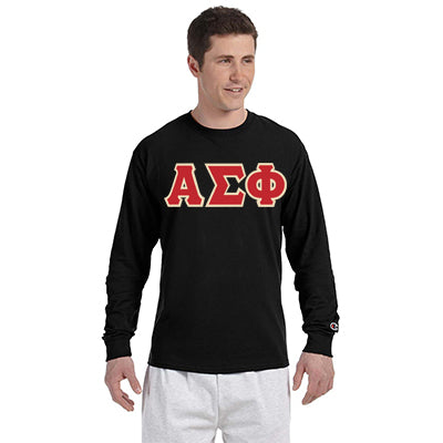 Alpha Sigma Phi Greek Champion Long-Sleeve Tee Greek Clothing