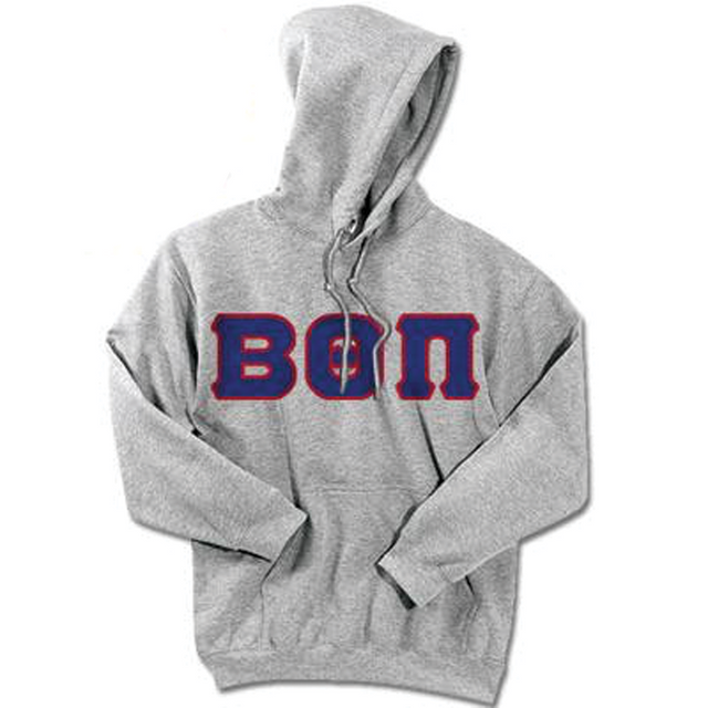 Beta Theta Pi Standards Hooded Sweatshirt - G185 - TWILL