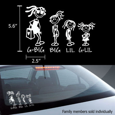 Sorority Family Tree Car Stickers - cctree - CAD