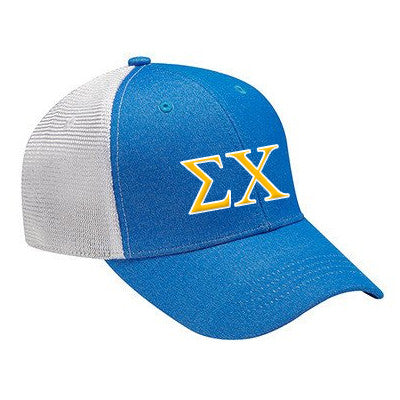 Fraternity Knockout Cap with Two Color Embroidery Greek Apparel