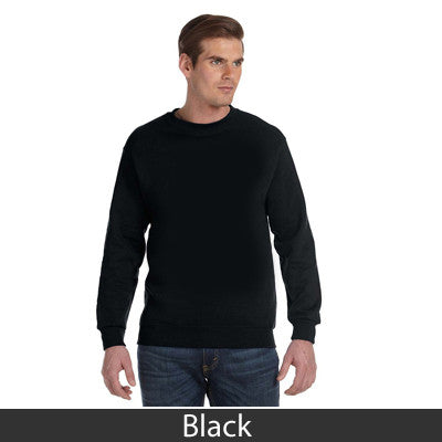 Zeta Beta Tau 9oz Crewneck Sweatshirt, 2-Pack Bundle Deal - G500 - TWILL