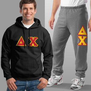 Delta Chi Hoodie and Sweatpants, Package Deal - TWILL