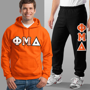 Phi Mu Delta Hoodie and Sweatpants, Package Deal - TWILL