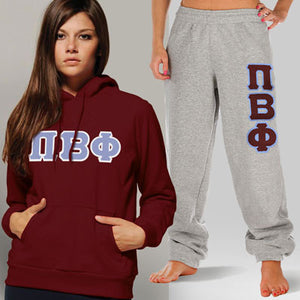 Pi Beta Phi Hoodie and Sweatpants, Package Deal - TWILL