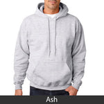 Alpha Phi Delta Hooded Sweatshirt, 2-Pack Bundle Deal - Gildan 18500 - TWILL
