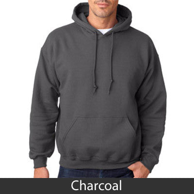 Theta Delta Chi Hooded Sweatshirt, 2-Pack Bundle Deal - Gildan 18500 - TWILL