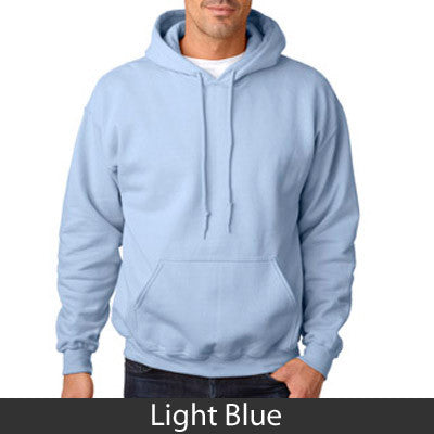 Pi Lambda Phi Hooded Sweatshirt, 2-Pack Bundle Deal - Gildan 18500 - TWILL