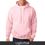 Psi Upsilon Hooded Sweatshirt, 2-Pack Bundle Deal - Gildan 18500 - TWILL