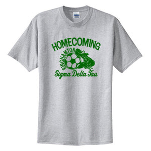 Greek Soccer Homecoming Printed T-Shirt - Gildan 5000 - CAD