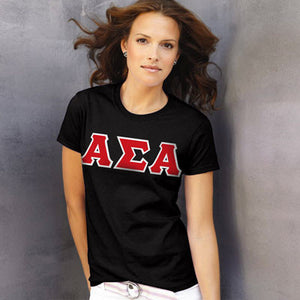 Alpha Sigma Alpha Ladies T-Shirt - G200L - TWILL
