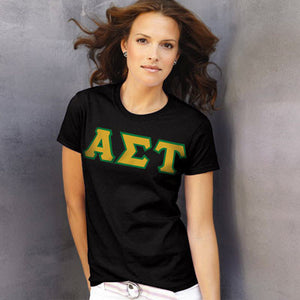 Alpha Sigma Tau Ladies T-Shirt - G200L - TWILL