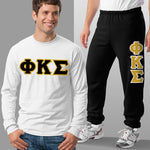 Phi Kappa Sigma Long-Sleeve and Sweatpants, Package Deal - TWILL