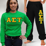 Sorority Long-Sleeve and Sweatpants, Package Deal - TWILL