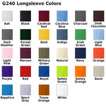 Kappa Alpha Theta Long-Sleeve Shirt - G240 - TWILL