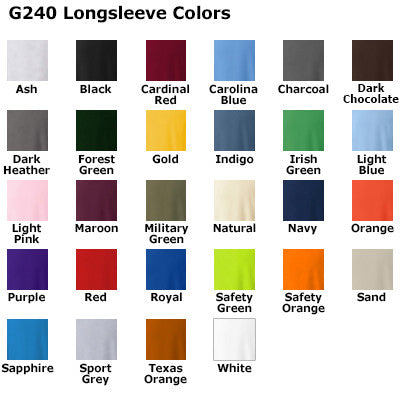 Sigma Gamma Rho Long-Sleeve Shirt - G240 - TWILL