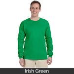 Psi Upsilon Long-Sleeve Shirt, 2-Pack Bundle Deal - Gildan 2400 - TWILL