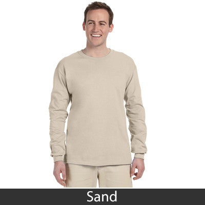 Phi Mu Delta Long-Sleeve Shirt, 2-Pack Bundle Deal - Gildan 2400 - TWILL