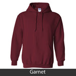 Sigma Iota Sigma Hooded Sweatshirt, 2-Pack Bundle Deal - Gildan 18500 - TWILL