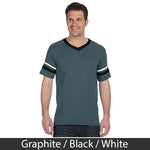 Alpha Gamma Rho V-Neck Jersey with Striped Sleeves - 360 - TWILL