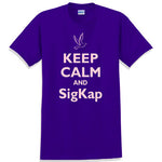 Keep Calm and SigKap Printed T-Shirt - Gildan 5000 - CAD