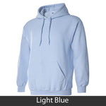Sigma Sigma Sigma Hooded Sweatshirt, 2-Pack Bundle Deal - Gildan 18500 - TWILL