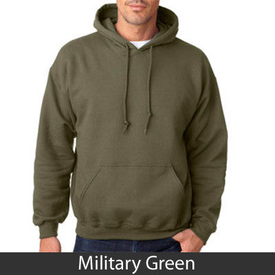 Gamma Phi Omega Hooded Sweatshirt - Gildan 18500 - TWILL
