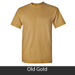 Greek State and Date Printed T-Shirt - Gildan 5000 - CAD