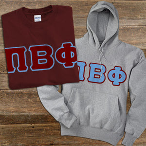 Pi Beta Phi Hoodie and T-Shirt, Package Deal - TWILL