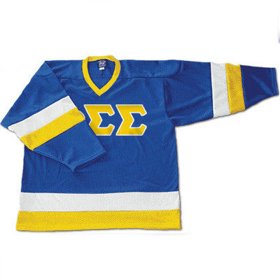 Fraternity 3-Color Hockey Jersey Greek Clothing and Apparel