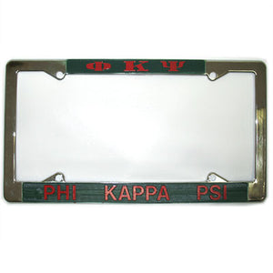 Phi Kappa Psi License Plate Frame - Rah Rah Co. rrc