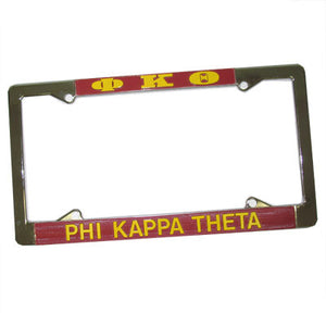 Phi Kappa Theta License Plate Frame - Rah Rah Co. rrc