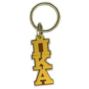 Pi Kappa Alpha Letter Keychain - Craftique cqMGLA