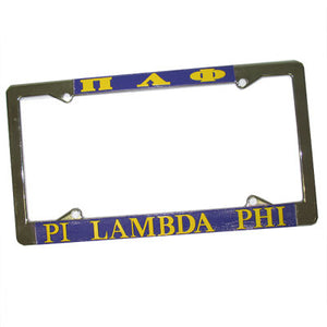 Pi Lambda Phi License Plate Frame - Rah Rah Co. rrc