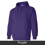 Alpha Epsilon Phi Hooded Sweatshirt, 2-Pack Bundle Deal - Gildan 18500 - TWILL