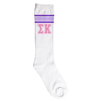 Sigma Kappa Knee High Socks - a3008
