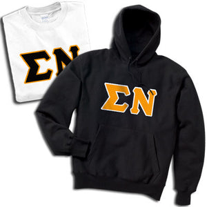 Sigma Nu Hoodie and T-Shirt, Package Deal - TWILL