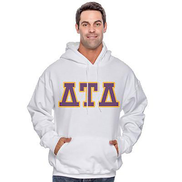 Fraternity Printed Hoody with 5-Inch Letters - Gildan 18500 - SUB