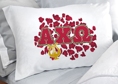 Alpha Chi Omega Cheetah Print Pillowcase - SGPC