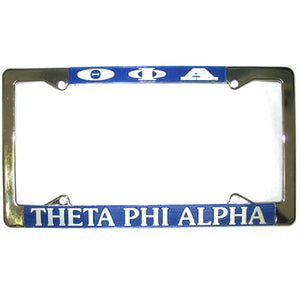 Theta Phi Alpha License Plate Frame - Rah Rah Co. rrc