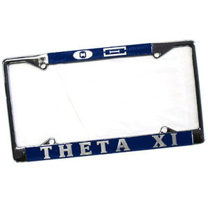 Theta Xi License Plate Frame - Rah Rah Co. rrc