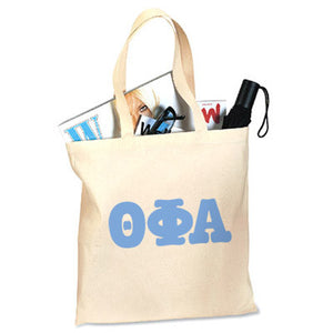 Theta Phi Alpha Budget Tote, Printed Letters - 825 - CAD
